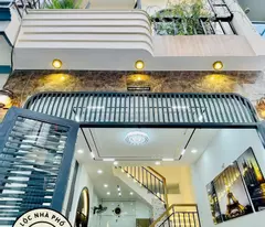 beautiful 2-story house for sale, pham van chieu, hxh, ward 9 go vap, 4 billion