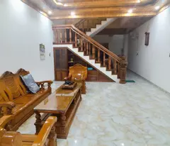 🏡beautiful 3-storey house for sale, 90% wooden furniture near vinh diem trung urban area - just bring your suitcase and move in 🏡