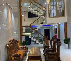 🏘️🚘beautiful 3-story house for sale - 7m truck alley - 6m horizontal 23m long - free full furnishing - near t-junction market