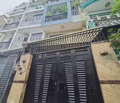 beautiful 4-story house for sale - high-level residential area 59 go vap street, 6.7 billion