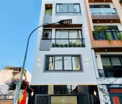 beautiful corner house 4x20m - 1 ground 3 floors - van long lake, binh tan - price only 7.1 billion