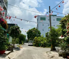 beautiful front house for sale – beautiful land fund easy to build new – attractive price