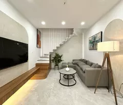 beautiful fully furnished house for sale - district 1, d. xvnt, ward 21, binh thanh - 24m2 (5x6) - near front 3.x