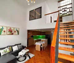 beautiful house for sale, 100 m2, full furniture, tam chau, tam binh, only 6.8 billion.