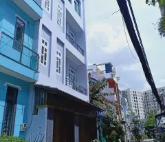 beautiful house for sale, 5 floors, 7 x 17, phan huy ich street, tan binh, 8 bedrooms, alley, truck avoiding just over 12 billion