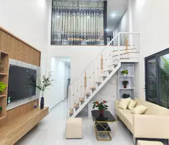 beautiful house for sale at pham van chieu apartment building, 40m2 (4*12m) near emart phan huy ich, for a little over 3 billion.