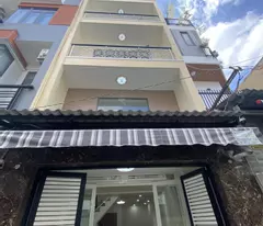 beautiful house for sale au duong lan, district 8, 5 floors 4*10m, selling 6 billion, new house to live in now
