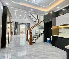 beautiful house for sale hxh 6m truong chinh, ward 15, tan binh, area: 4.3m x 12m, price 5.8 billion tl