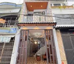 beautiful house for sale hxh d. nun huynh lien, ward 10, tan binh district, area: 5m x 10m, price 3.9 billion tl