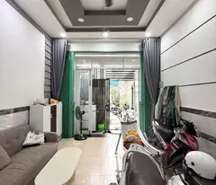 beautiful house for sale in 4m alley, provincial road 10, binh tan, only 5.5 billion tl, area 56m2