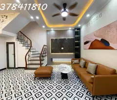 beautiful house for sale in cu loc, 38m2 x 4 floors, shallow alley, wide, 2 airy, about 5 billion