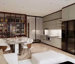 beautiful house for sale in dang vu hy - built by lo dan hamlet - fully furnished oto 65m 5 floors - 2 spacious rooms 7 billion (tl)