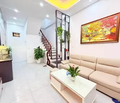 beautiful house for sale in hoang hoa tham street 33m2 5t mt3.8m approximately 7 billion ba dinh - 0934266313