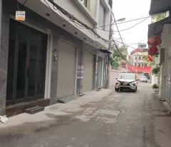 beautiful house for sale in khai son ngoc thuy - builder - elevator - bypass car - lake view 45m 6 floors 13.x billion (tl)