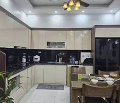 beautiful house for sale in ngoc lam - fully furnished - close to the street - car view chuong duong bridge - 50m 5 floors 11