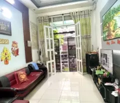 beautiful house for sale in pham van chieu, go vap, hxt 72m2, 7-seater car, sleeping in the house, only 7 billion