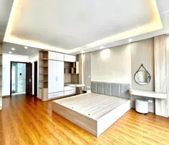 beautiful house for sale in phung chi kien, hoang quoc viet - 54m² x 6t elevator - car garage - 15.8 billion