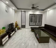 beautiful house for sale in quan nhan, 44m², 5 floors, wide lane, car only 7.3 billion.
