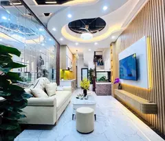 beautiful house for sale in thuong thanh long bien, brand new - full furnished - 35m 6 billion (tl)