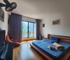 beautiful house for sale in tu dinh, long bien, 180m x 4 floors, area 6.1m, car, garden, 17 billion