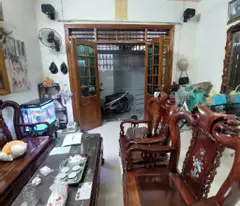 beautiful house for sale in vinh tuy: corner lot - tine lane - construction people - good price