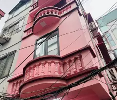 beautiful house for sale on lac long quan street 35/40m2 5 floors frontage 4.3m 6.99 billion cau giay