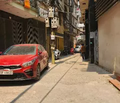 beautiful house for sale on long street - wide lane, car in the house - price 13.3 billion