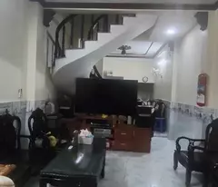 beautiful house for sale on nguyen tu gian, 3 floors, 72m2 (4*18) with car access near emart phan huy ich for only 7.5 billion.
