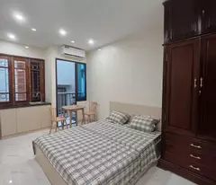 beautiful house for sale on nguyen van cu - car avoid - sidewalk - business - lake view 35m 5 floors 12 billion