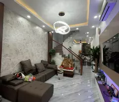 beautiful house for sale to celebrate tet in kim giang, thanh tri, 3 car steps, 50m2, 9.3 billion
