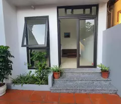 beautiful house for sale with garden thanh-long bien 6.8 billion 70m 3 floor, 4m mt, near car.