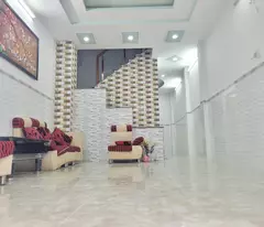 beautiful new 2 floors of reinforced concrete, 48m2, near dam sen, tan phu. only 4.65 billion