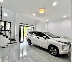 beautiful new 2-storey house for sale, 60m2 (6x10), 7m truck alley, near ben loi, le duc anh, just over 4 billion