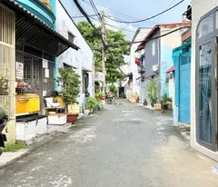 beautiful new 2-storey main house for sale, phan huy ich car alley, ward 12, go vap, price 2 billion 8