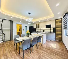 beautiful new house for sale thinh quang, dong da - 40m² x 7t elevator - mt 5.5m - full interior