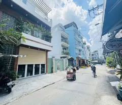 beautiful, shiny 5-story villa - 8m higher - an duong vuong, district 8 - 105m² - price 13 billion