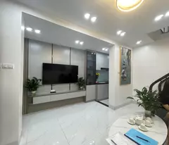 beautiful small house for sale, khuong trung, thanh xuan, three-lot level near car, 25m2, 4.8 billion