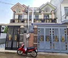 bedroom house for sale, usable area: 150m2 private book near ba lat market, binh chanh