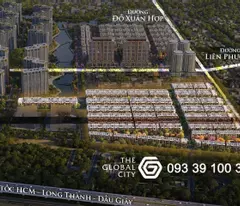 biet thu shop 5 floors global city, handing over ready book, great value rental contract for 5 apartments with good location from