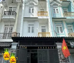 binh tan, 4-storey house, 5 bedrooms, 64m2 lane 6, pink book, price 5.9 billion: nice location, right in, nearby amenities