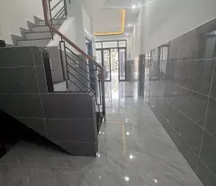 binh tan, business front, beautiful new house with 3 floors, 56m2. price