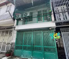 binh tan, go xoai area. 1 story house, 2 bedrooms, 2 bathrooms. area: 4m x 8.5m, 7m alley, house with no street lines, tall and clean