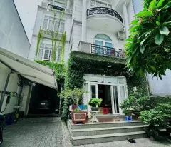 binh tan, near 20m frontage, beautiful 4-storey villa, 9m wide, car parking, price.