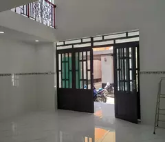 binh tan, next to street 7, missile range, 5.5m wide, 3-storey house, 75 m2, price.
