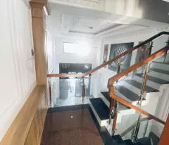 binh tan, open plastic alley, 5-storey house, elevator, price