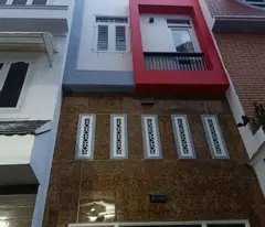 binh thanh - super beautiful product - parking car - 5 floors 3 bedroom beautiful new house now - a4 window completed - gift