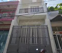 binh tien - district 6 - car alley - 40m2 - 4 floors reinforced concrete 2 bedrooms 2 bathrooms - only 4.7 billion