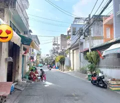 binh tri dong - land sale with a house free - binh tan - area 83m2 - price just over 50 tr/m - house 1