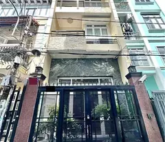[#binh_thhanh]- room 13- 4 floors 4 bedroom- 2 always front - car entry inside - near 80m2 - modern design