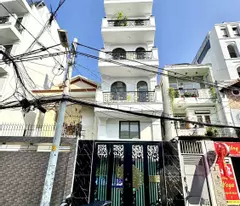 [#binh_thhanh]- ward 5- chdv front street - area 4.2x18- 6 floors 14 elevator room - new 100% full computer